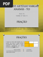 FRAÇÃO - 6° ANO