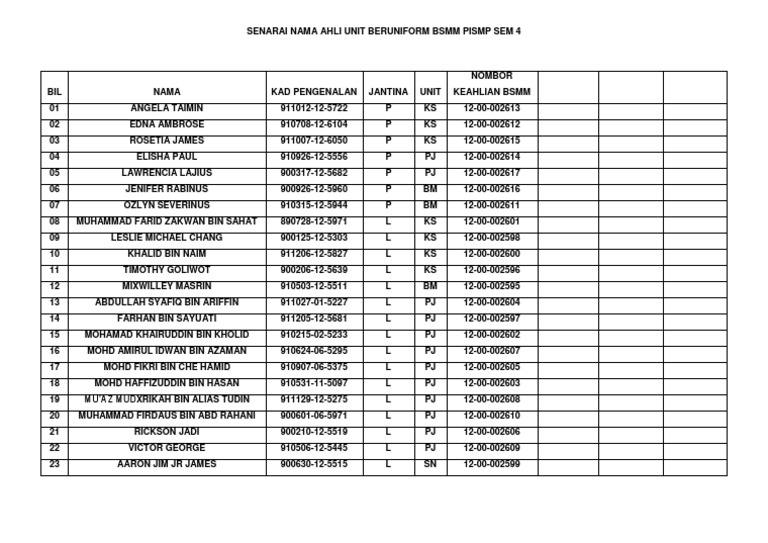 BSMM | PDF