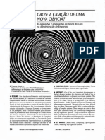 Caos: A Criaçao de Uma Nova Ciência?: As Aplicações e Implicações Da Teoria Do Caos Na Administração de Empresas