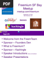 Download Cynthia Typaldos Overview Freemium SF Bay Area Meetup Group by Kachingle SN106194434 doc pdf