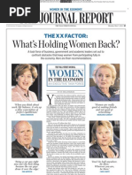 Download Women in The  Economy The Journal Report The Wall Street Journal  by Nexxuss SN106199984 doc pdf