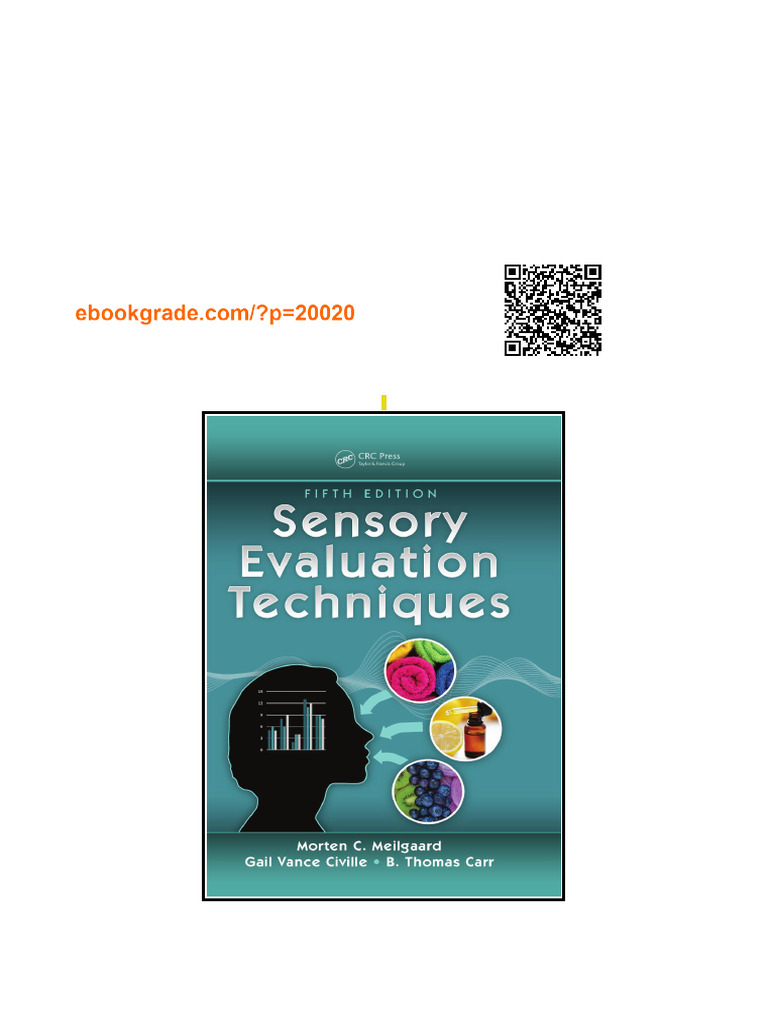 Sensory Evaluation Techniques Fifth Edition Morten C. Meilgaard