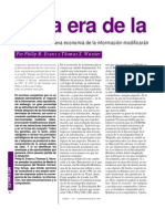 Estrategia y La Nueva Economía de La Información Evans y Wurster