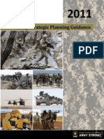 Army Strategic Planning Guidance 2011