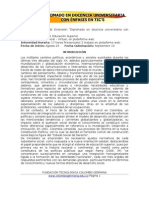 Diplomado en Docencia Universitaria Con Enfasis en Tic m1