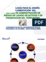 Metodología SARLAFT Bancolombia