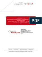 Alonso Jiménez, Verónica. Guía metodológica para elaborar proyectos de investigación en Ciencias Políticas y Administración Pública