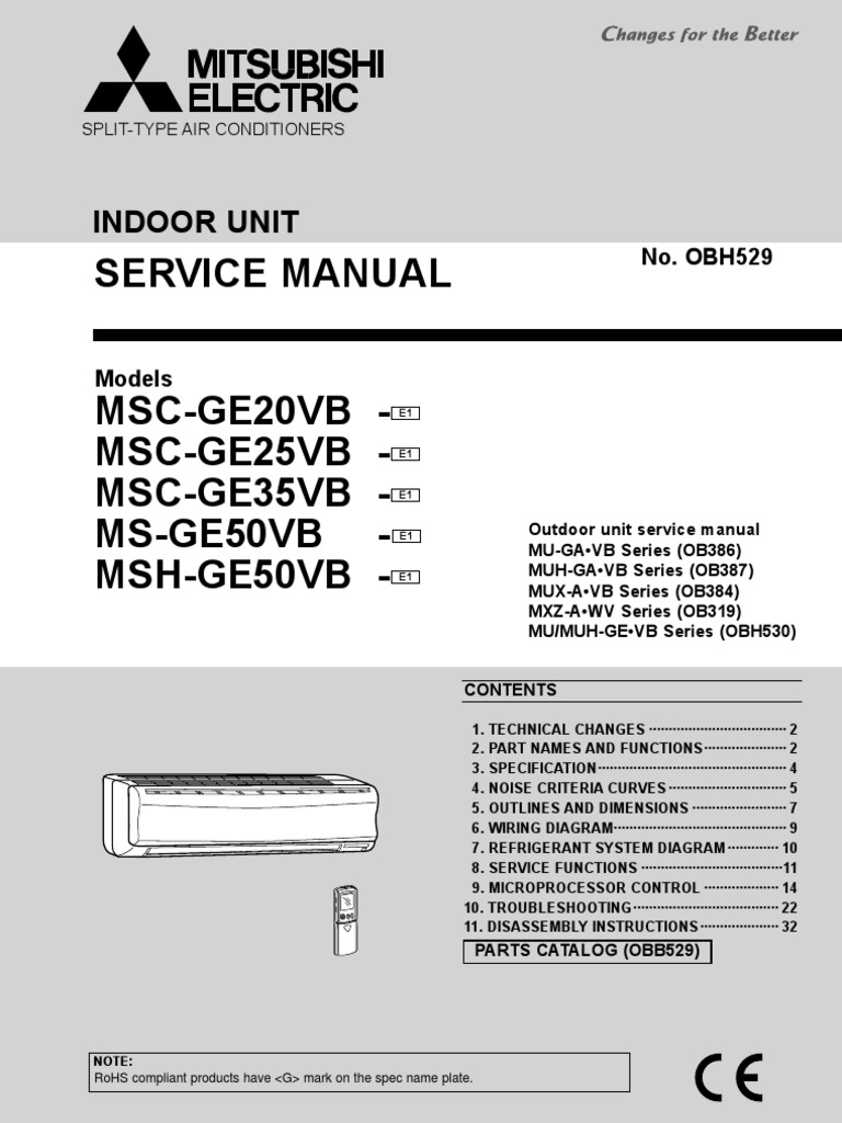 Mitsubishi msc 07rv