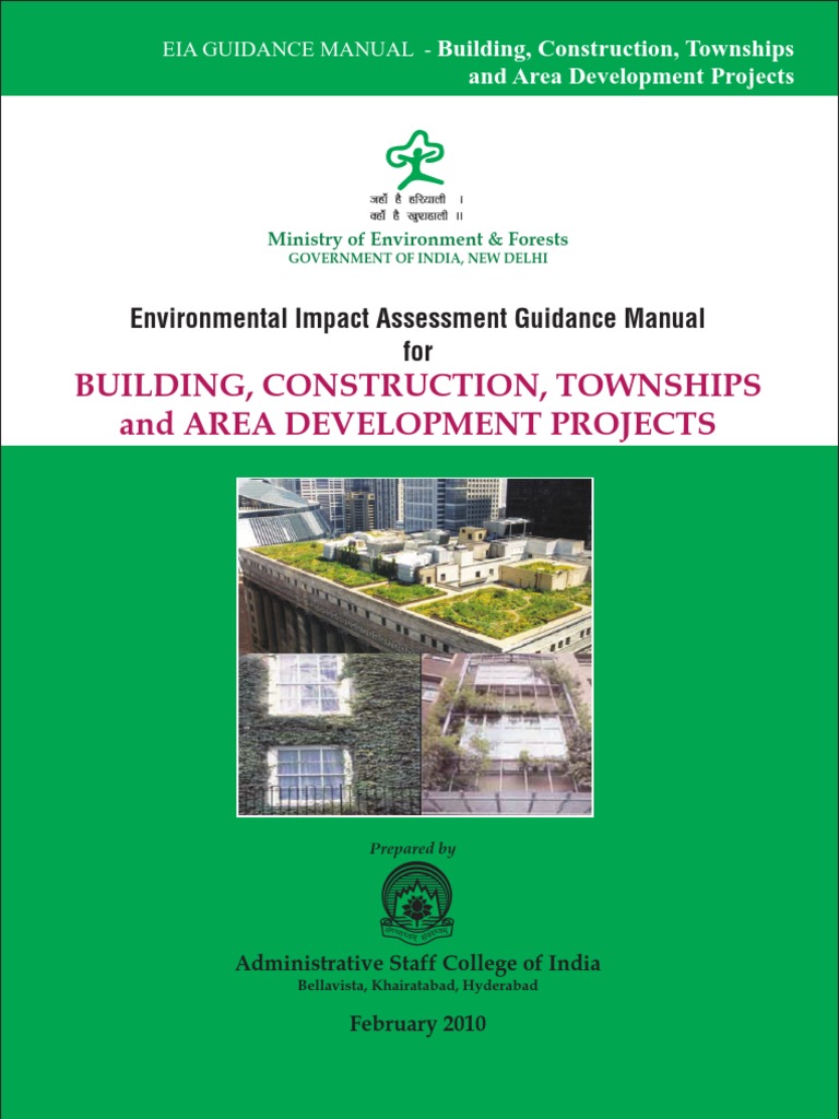 EIA Guidance Manual for Construction Projects | PDF | Environmental ...