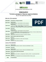 PROGRAMA Seminario Turismo Pesquero Santoña