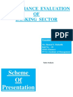 Performance Evaluation OF Banking Sector