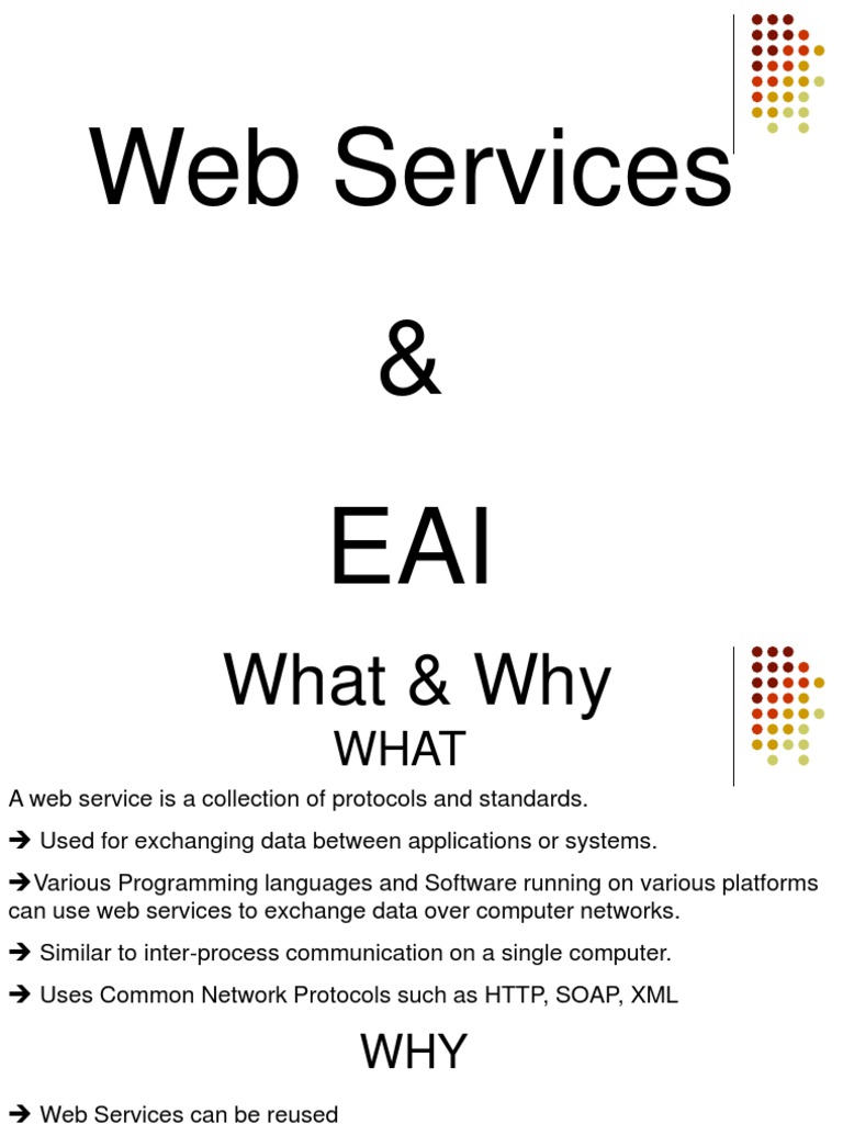 Web Services & EAI | PDF | Web Service | Soap