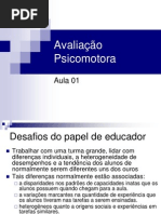 Avaliação Psicomotora