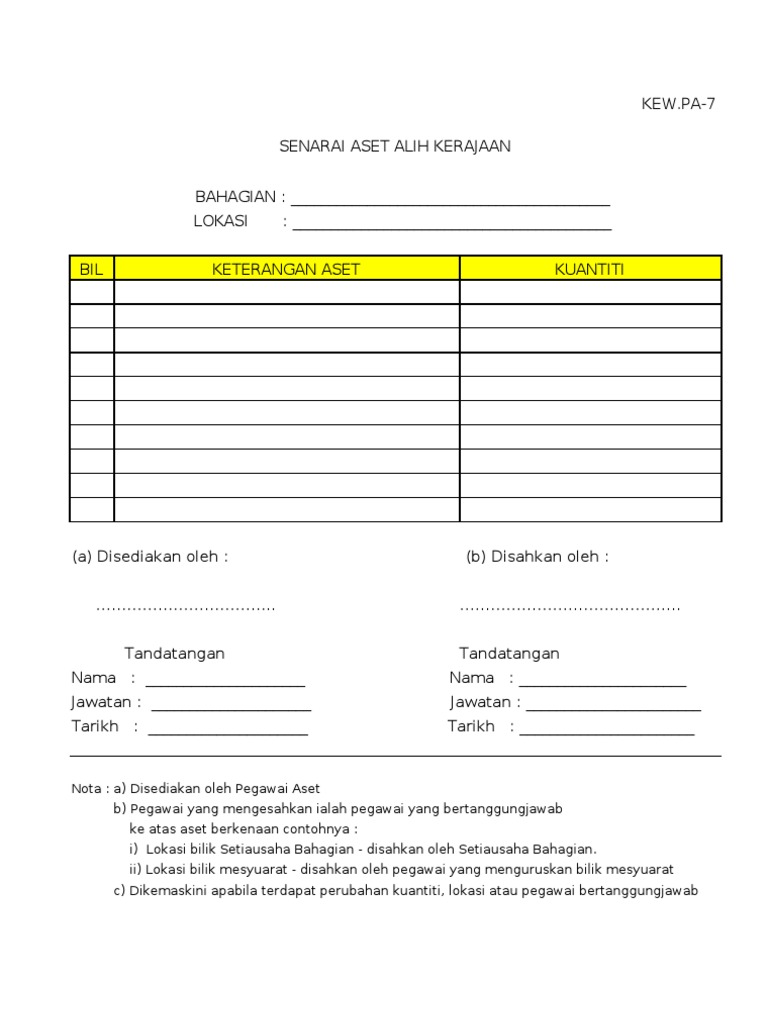 Cara Nak Print Kew Pa 7