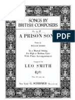 A Prison Song Leo Smith