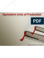 Equivalent Units of Production