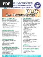 PLC Otomasyon Kursu İzmir