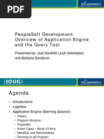 Peoplesoft Development Overview Application Engine