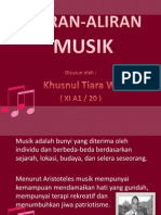 Jenis Jenis Musik