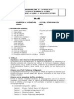 095B Sistemas de Información 2012-II