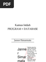 Download Kamus Istilah Program  Database by Agus Wirawan SN106267247 doc pdf
