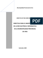 d002 2009mantenimiento