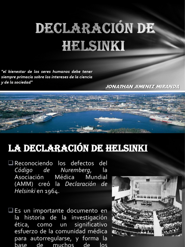 Declaracion de helsinki pdf etica aplicada instituciones sociales