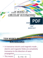 TEM Mode of Circular Waveguide