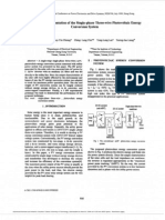 Study and Implementation of the Single-Phase Three-Wire Photovoltaic Energy