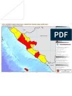 Peta Indeks Rawan Gempa Propinsi Bengkulu