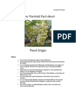 Pinot Grigio Fact Sheet