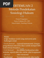 Download Metode Pendekatan Sosiologi Hukum by takuya_eek SN106304188 doc pdf