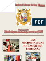 Las Microfinanzas en Las Mypes Peruanas