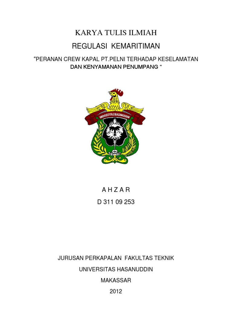Karya Tulis Ilmiah
