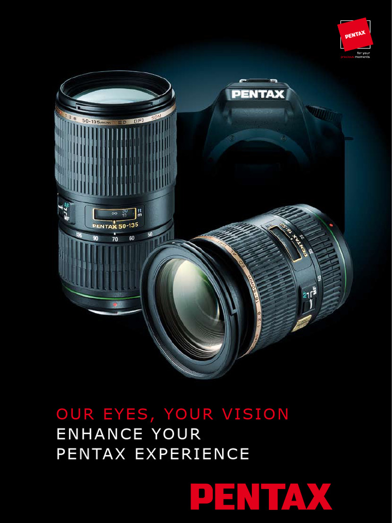 Brochure Lens Pentax Catalog en | PDF | Camera Lens | Camera