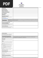 New Lesson Plan Template DepEd 2026 ILAW Format | PDF | Learning ...