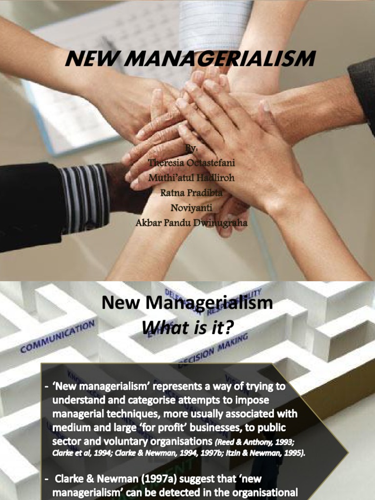 Understanding New Managerialism | PDF