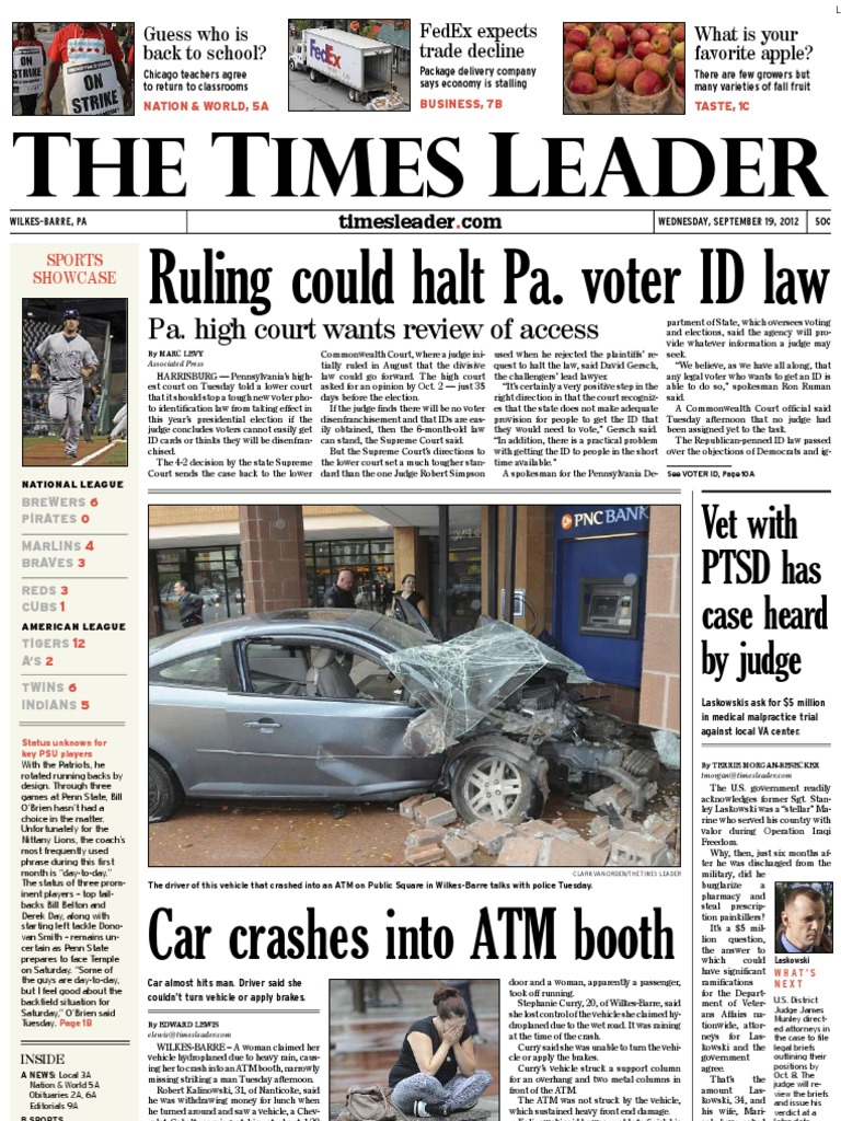 Times Leader 09-19-2012 PDF Traffic Funeral