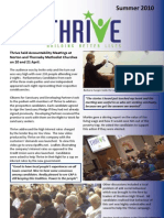 Thrive Newsletter 2010