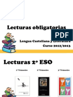 Lecturas Obligatorias 2012-2013
