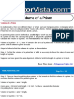 Volume of A Prism