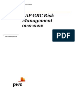 PWC GRC SAP Risk Management Overview Insiders