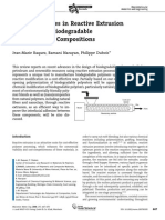 Recent Advance Reactive Extrusion in Polymer