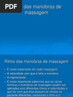 ritmo, técnicas de massagem e hidromassagem