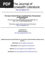 Download Arundhati Postcolonial Cosmopolitanism by Arianti Sastradjumena SN106359703 doc pdf