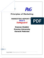 MARKETING REPORT ON P G'S Safeguard