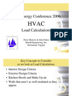 HVAC Handbook Load Calculations FMI Energy Conference