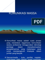 Komunikasi Massa