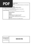 Learning Area: Whole Number Learning Objectives