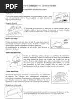 Exercícios sobre defeitos de engrenagens